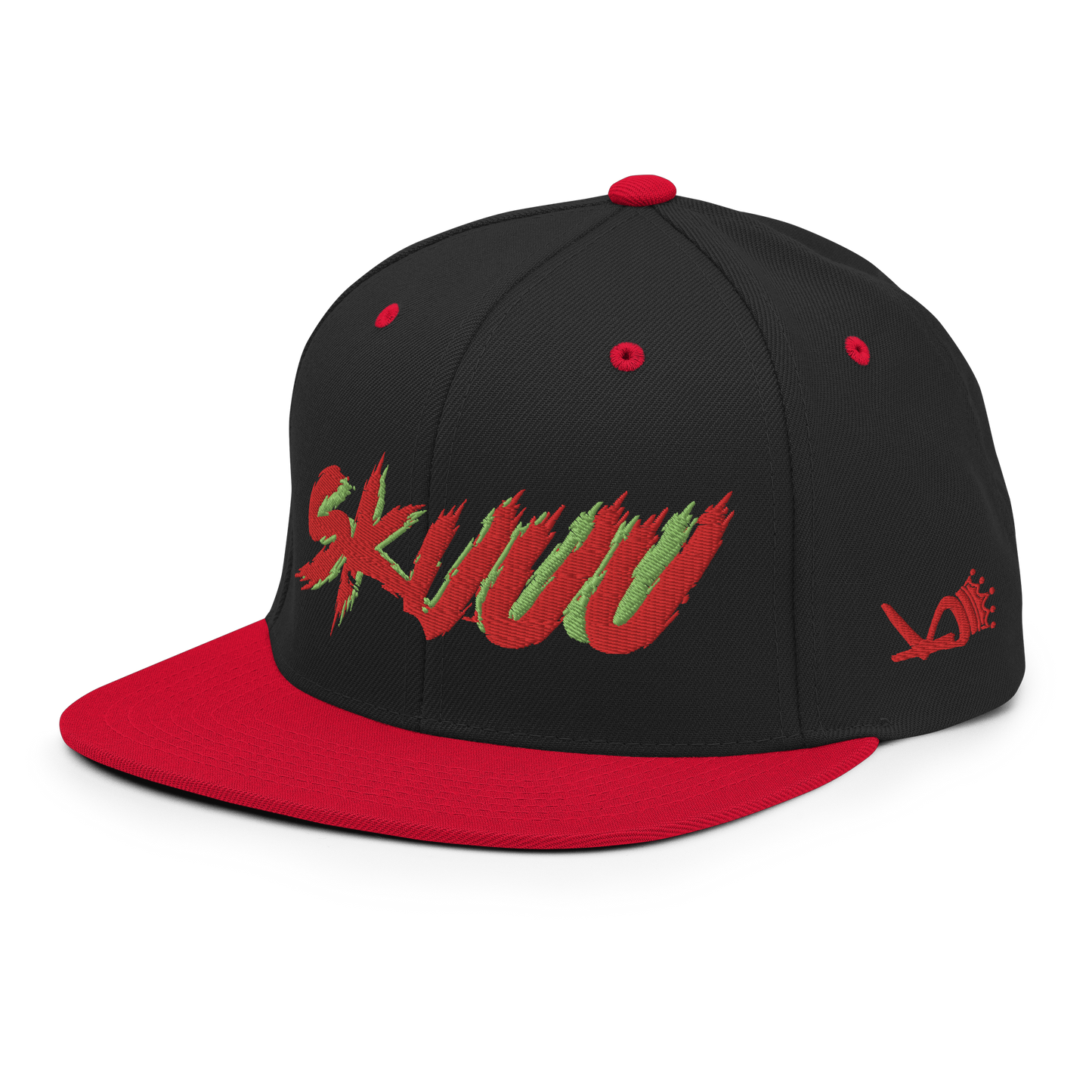 Skuuu Embroidered Snapback Hat