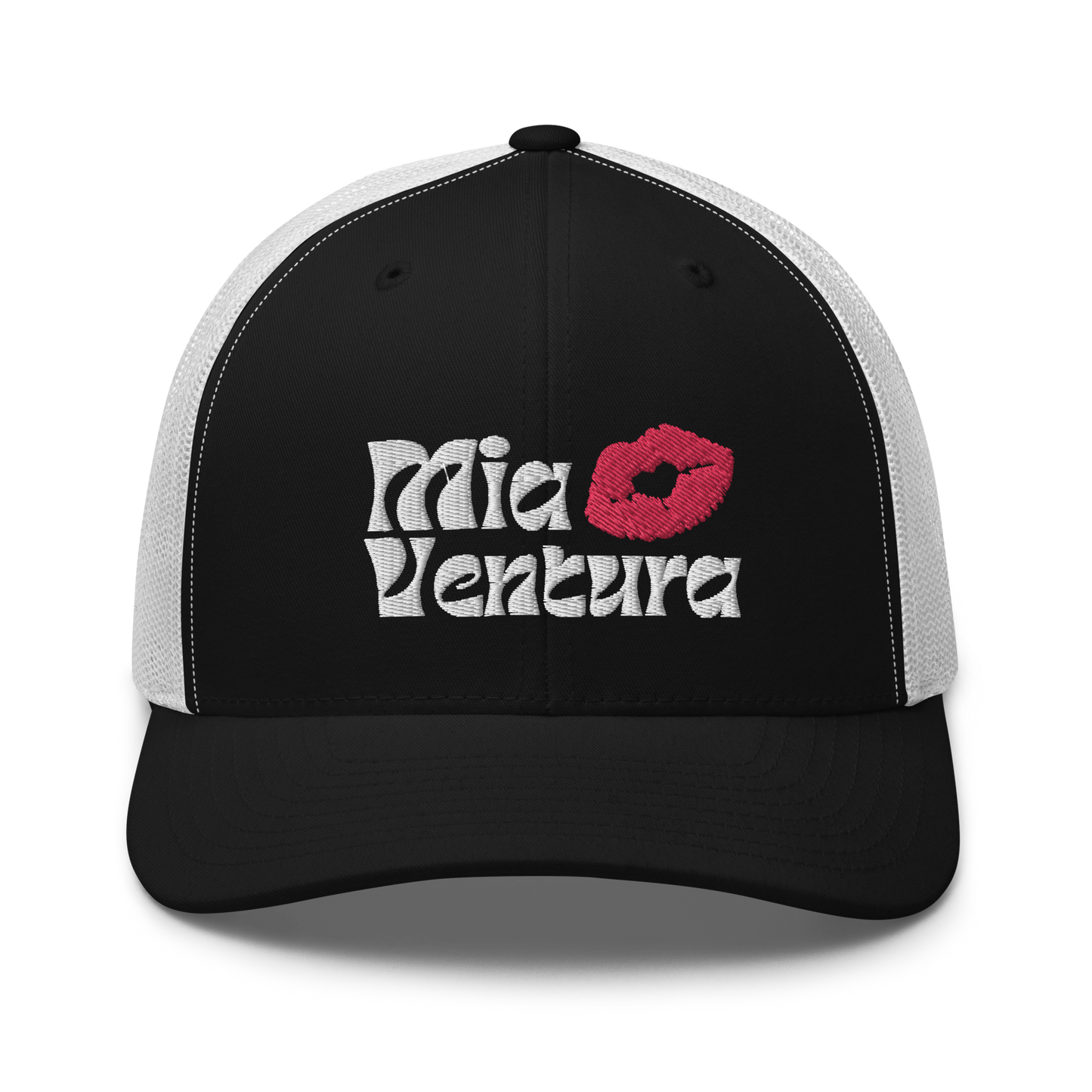 Mia Ventura Embroidered Trucker Cap